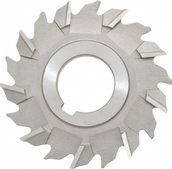 Made in USA STM3250 Side Milling Cutter: 3" Cutter Dia, 1/4" Cutting Width, 1" Arbor Hole, 18 Teeth Image