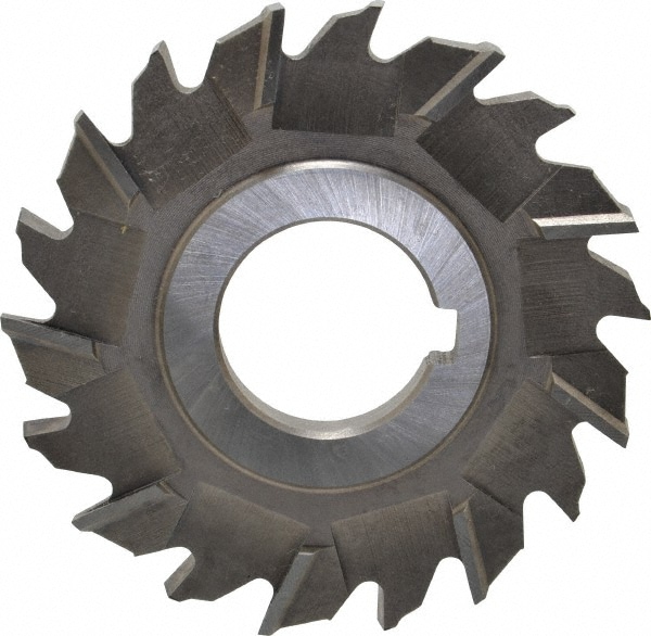 Made in USA STM3281 Side Milling Cutter: 3" Cutter Dia, 9/32" Cutting Width, 1" Arbor Hole, 18 Teeth Image