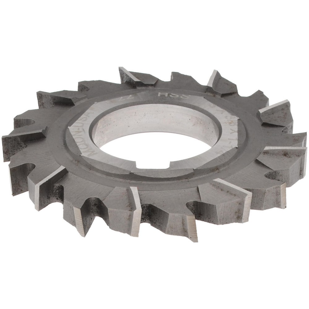 Side Milling Cutter: 3" Cutter Dia, 3/8" Cutting Width, 1-1/4" Arbor Hole, 18 Teeth