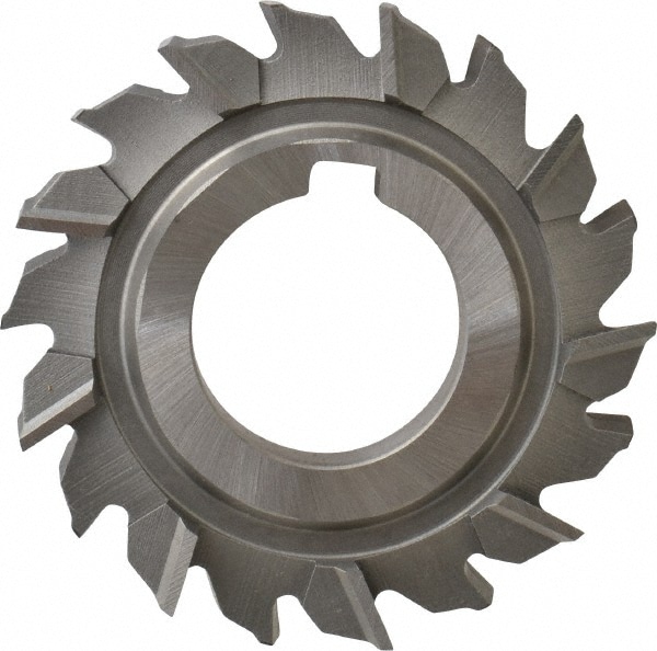 Made in USA STM3500-1 Side Milling Cutter: 3" Cutter Dia, 1/2" Cutting Width, 1-1/4" Arbor Hole, 18 Teeth Image