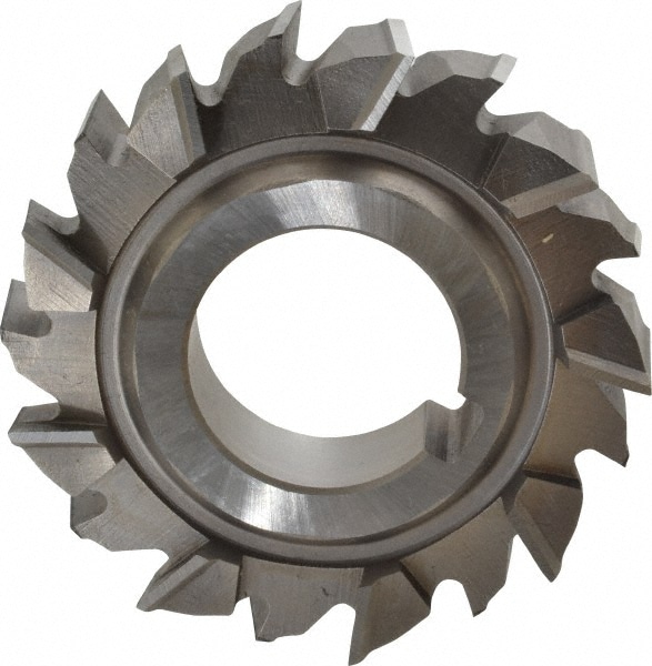 Made in USA STM3750-1 Side Milling Cutter: 3" Cutter Dia, 3/4" Cutting Width, 1-1/4" Arbor Hole, 18 Teeth Image