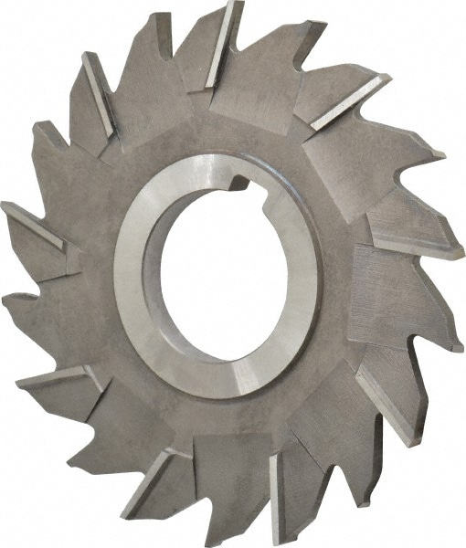 Staggered Tooth 4 x 1//4 x 1-1//4/" HSS Side Milling Cutter