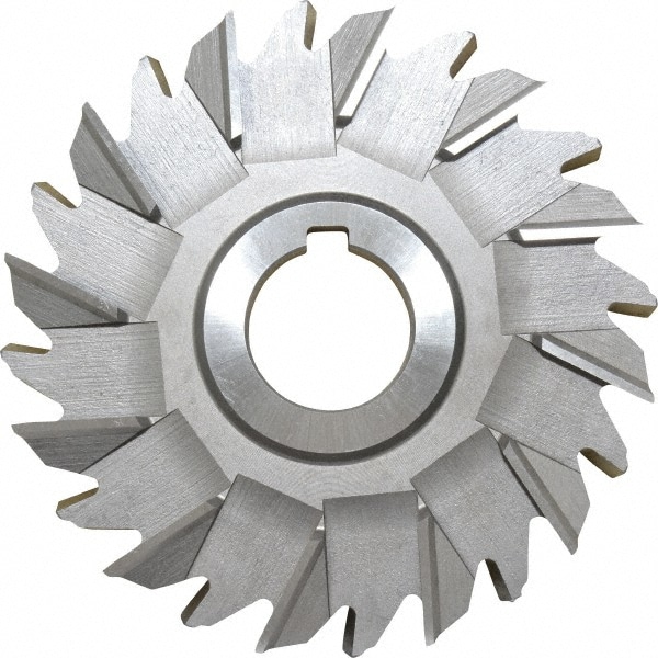 Side Milling Cutter: 5" Cutter Dia, 3/4" Cutting Width, 1-1/4" Arbor Hole, 24 Teeth