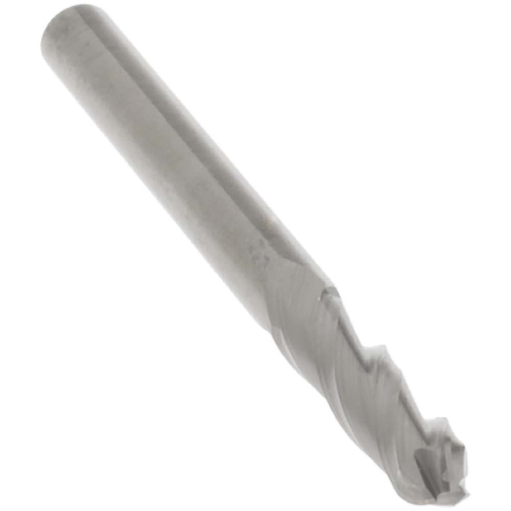 OSG Ball End Mill 1/8" Dia, 1/2" LOC, 3 Flute, Solid Carbide MSC