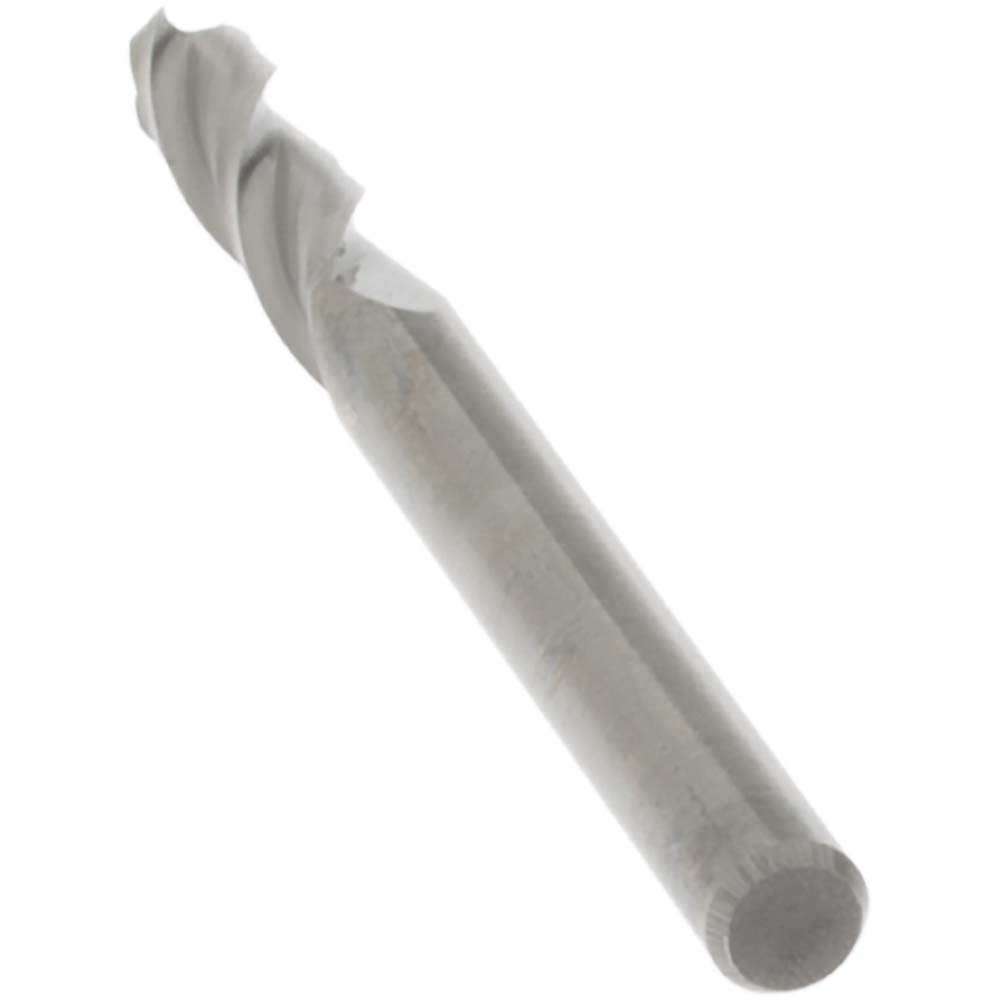 OSG Ball End Mill 1/8" Dia, 1/2" LOC, 3 Flute, Solid Carbide MSC