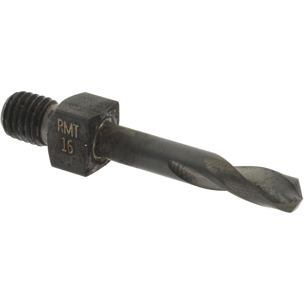 Threaded Shank Drill Bit: #16, 135 ° Point, 1/4-28 Shank, Cobalt