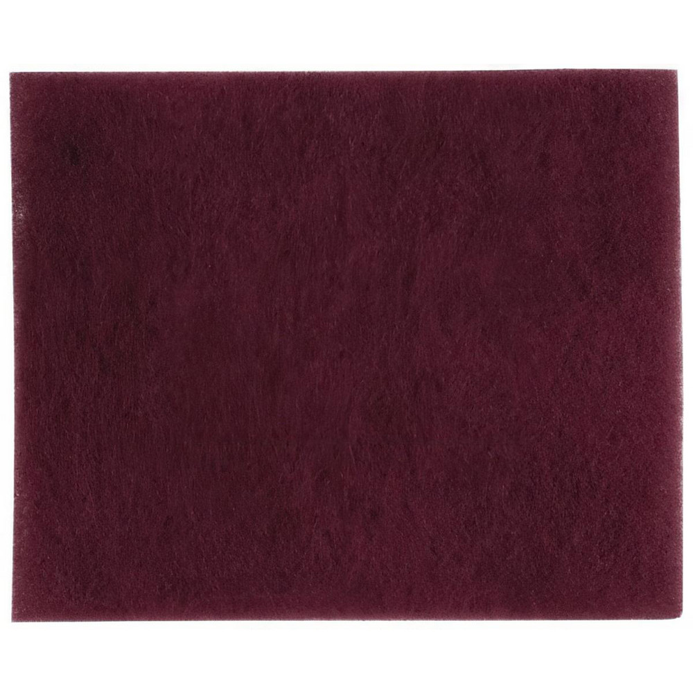 AbilityOne - Hand Sanding Pad: Non-Woven, Medium Grade, Maroon | MSC Direct