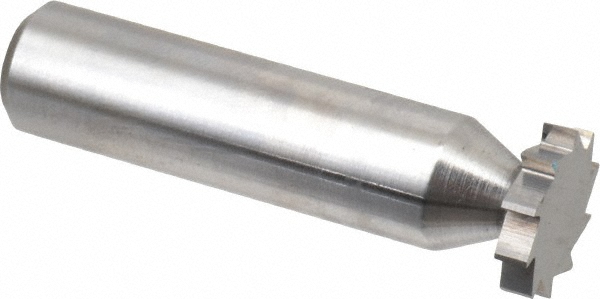 Made in USA 405 Woodruff Keyseat Cutter: 0.625" Cut Dia, 0.125" Cut Width, 1/2" Shank Dia, Straight Tooth Image