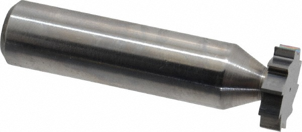 Made in USA 505 Woodruff Keyseat Cutter: 0.625" Cut Dia, 0.1563" Cut Width, 1/2" Shank Dia, Straight Tooth Image