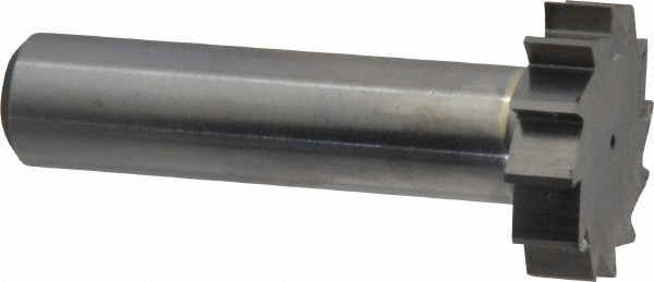 Made in USA 808 Woodruff Keyseat Cutter: 1" Cut Dia, 0.25" Cut Width, 1/2" Shank Dia, Straight Tooth Image