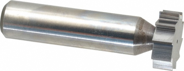 Made in USA 806 Woodruff Keyseat Cutter: 0.75" Cut Dia, 0.25" Cut Width, 1/2" Shank Dia, Straight Tooth Image