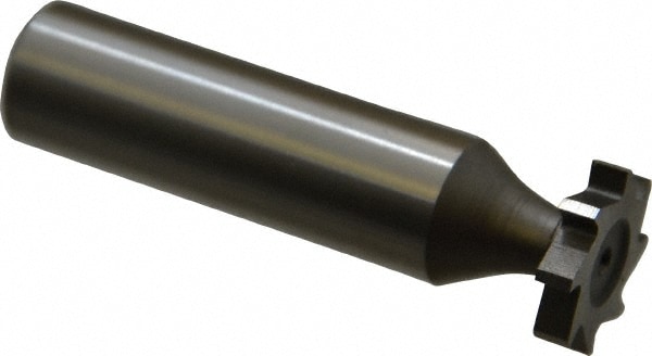3//8 Diameter High Speed Steel Straight Tooth 1//16 Width of Face F/&D Tool Company 12304 Shank Type Woodruff Keyseat Cutter