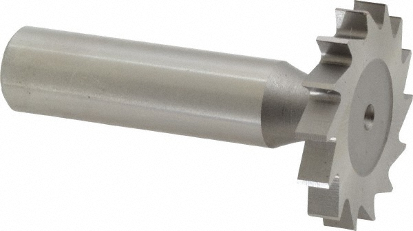 Made in USA KY925 Woodruff Keyseat Cutter: 1.25" Cut Dia, 0.1875" Cut Width, 1/2" Shank Dia, Straight Tooth Image
