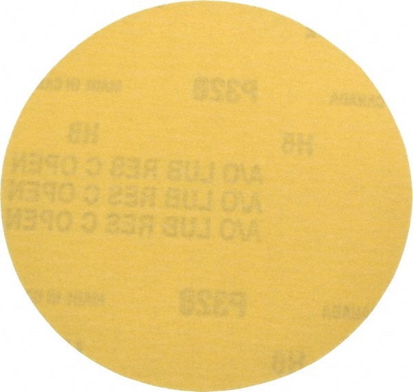 Made in USA 809775-06936 Hook & Loop Disc: 320 Grit, Coated, Aluminum Oxide Image