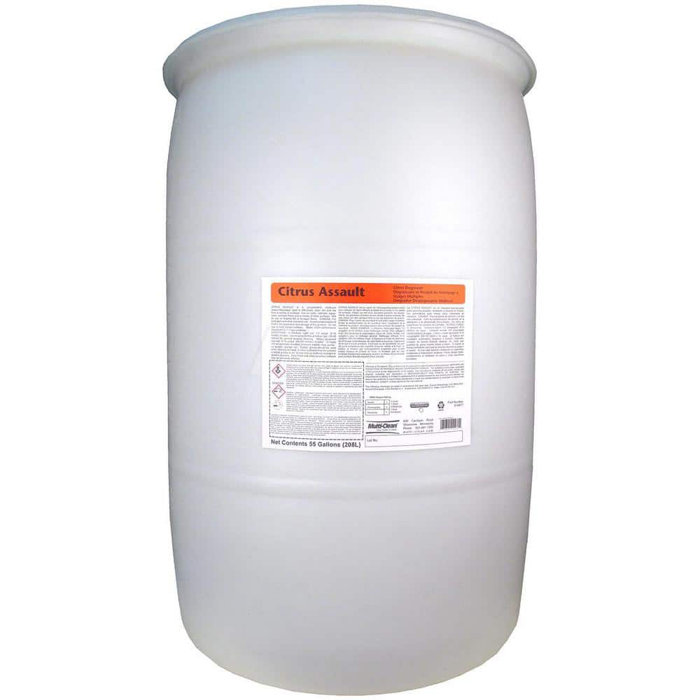 Minuteman 910477 Cleaner: 55 gal Drum, Use On Washable Surfaces 