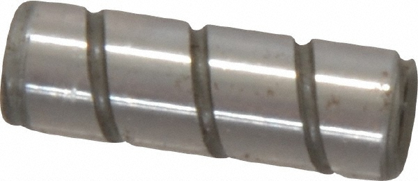 Spiral Groove Dowel Pin: 1/4 x 3/4", Alloy Steel
