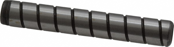 Spiral Groove Dowel Pin: 5/16 x 2", Alloy Steel