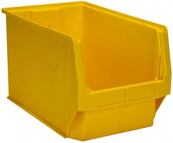 Plastic Hopper Stacking Bin: Yellow