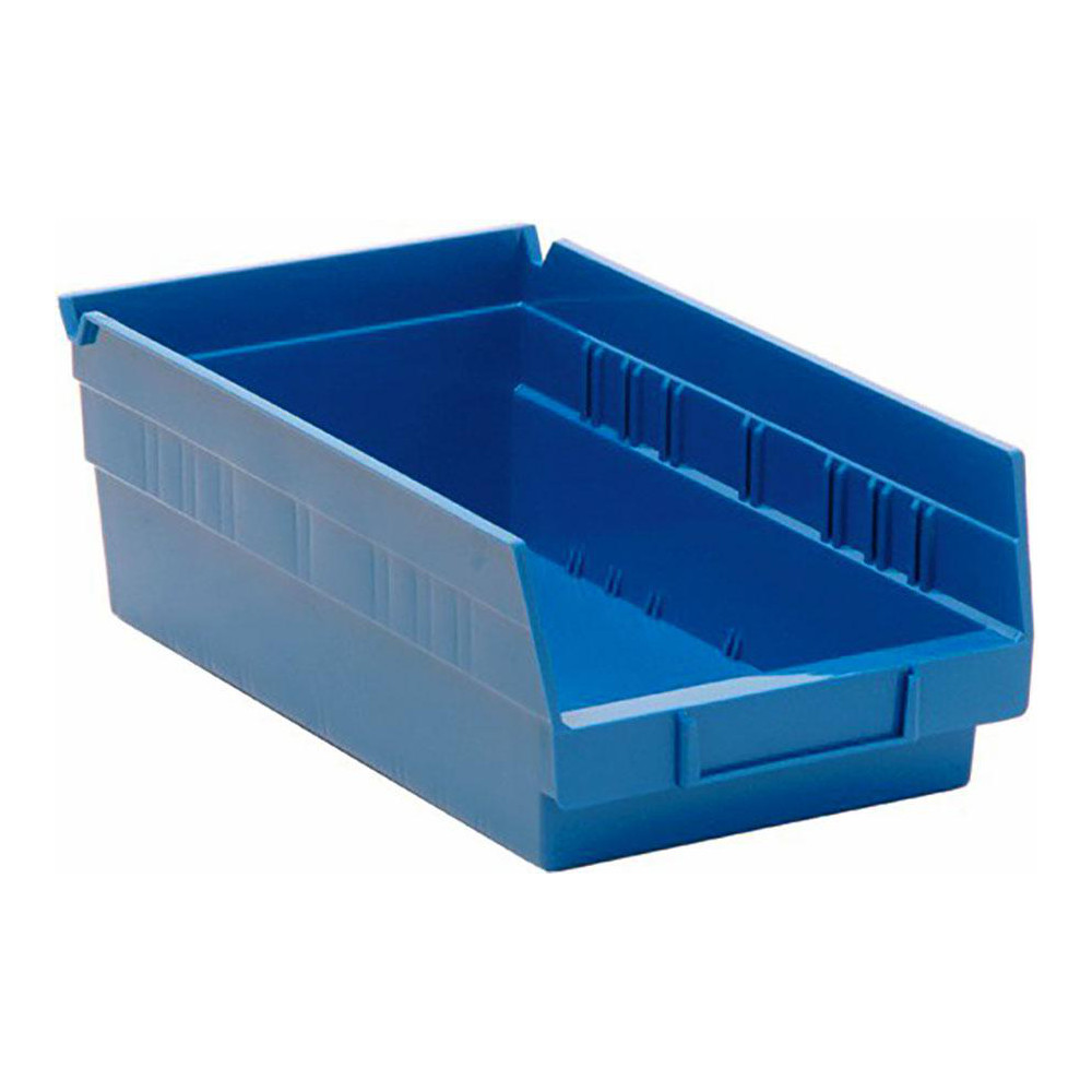 Quantum Storage - Plastic Hopper Shelf Bin: Blue | MSC Direct