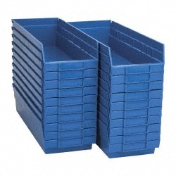 Quantum Storage - Plastic Hopper Shelf Bin: Blue | MSC Direct