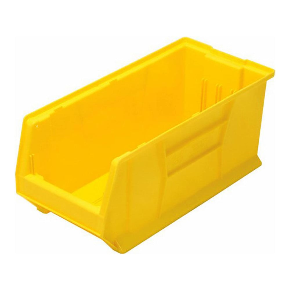 Plastic Hopper Stacking Bin: Yellow