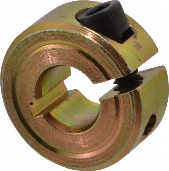 Climax Metal Products 1/4" Bore, Steel, One Piece One Piece Split