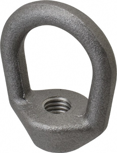 2,240 Lb Capacity, 1/2-13 Thread, Self Colored, Carbon Steel Regular Duty Lifting Eye Nut