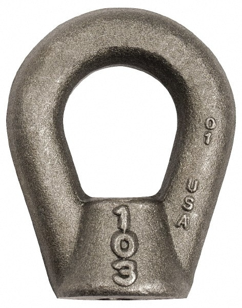 Gibraltar 17290 5 29,400 Lb Capacity, 1-1/4-7 Thread, Self Colored, Carbon Steel Heavy Duty Lifting Eye Nut Image