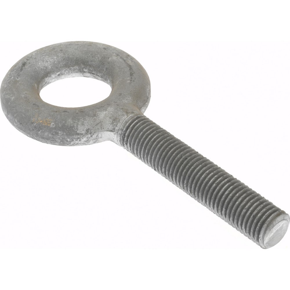 Gibraltar 26995 7 Fixed Lifting Eye Bolt: Without Shoulder, 7,000 lb Capacity, 7/8-9 Thread, Grade C-1035 Steel Image