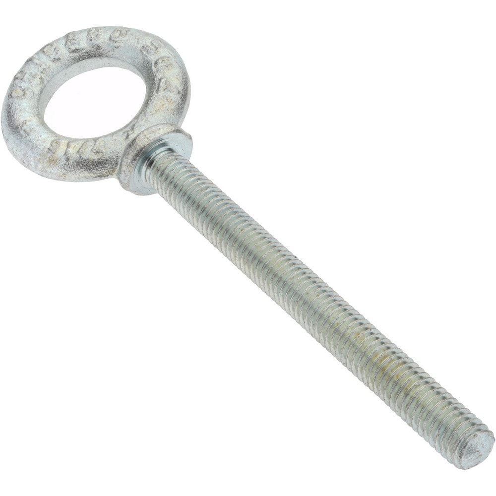 Gibraltar 26260 6 Fixed Lifting Eye Bolt: With Shoulder, 2,000 lb Capacity, 7/16-14 Thread, Grade C-1035 Steel Image