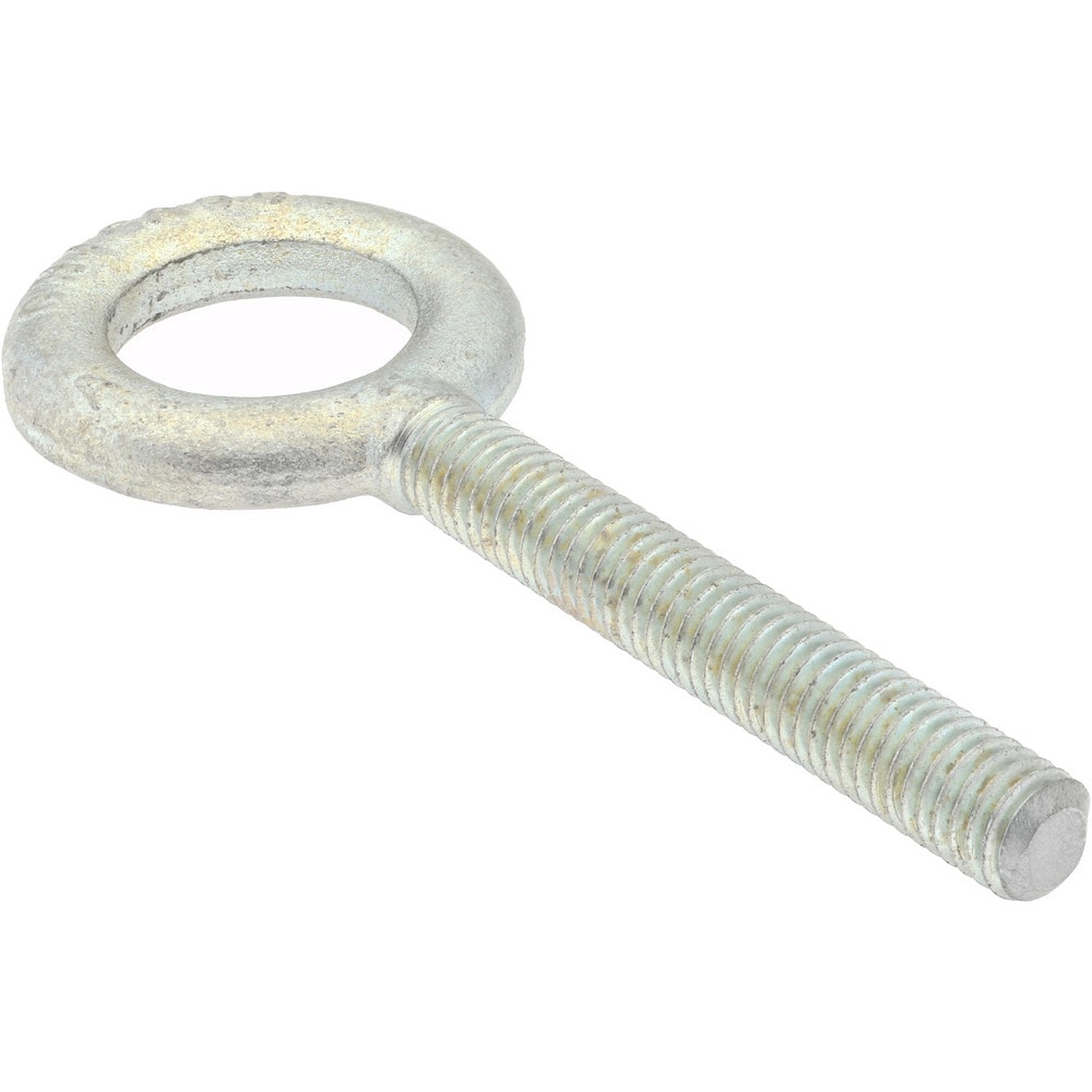 Gibraltar 26750 2 Fixed Lifting Eye Bolt: Without Shoulder, 2,000 lb Capacity, 7/16-14 Thread, Grade C-1035 Steel Image