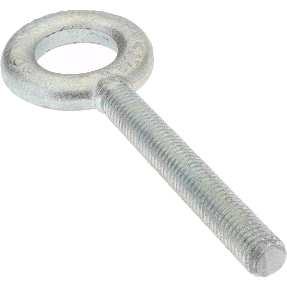 Gibraltar 26781 6 Fixed Lifting Eye Bolt: Without Shoulder, 3,200 lb Capacity, 9/16-12 Thread, Grade C-1035 Steel Image