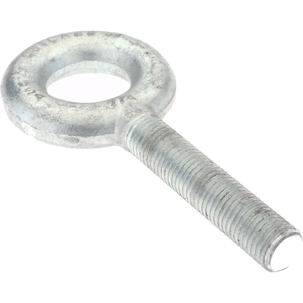 Gibraltar 26830 1 Lifting Eye Bolt: Without Shoulder, 7,000 lb Capacity, 7/8-9 Thread, Grade C-1035 Steel Image