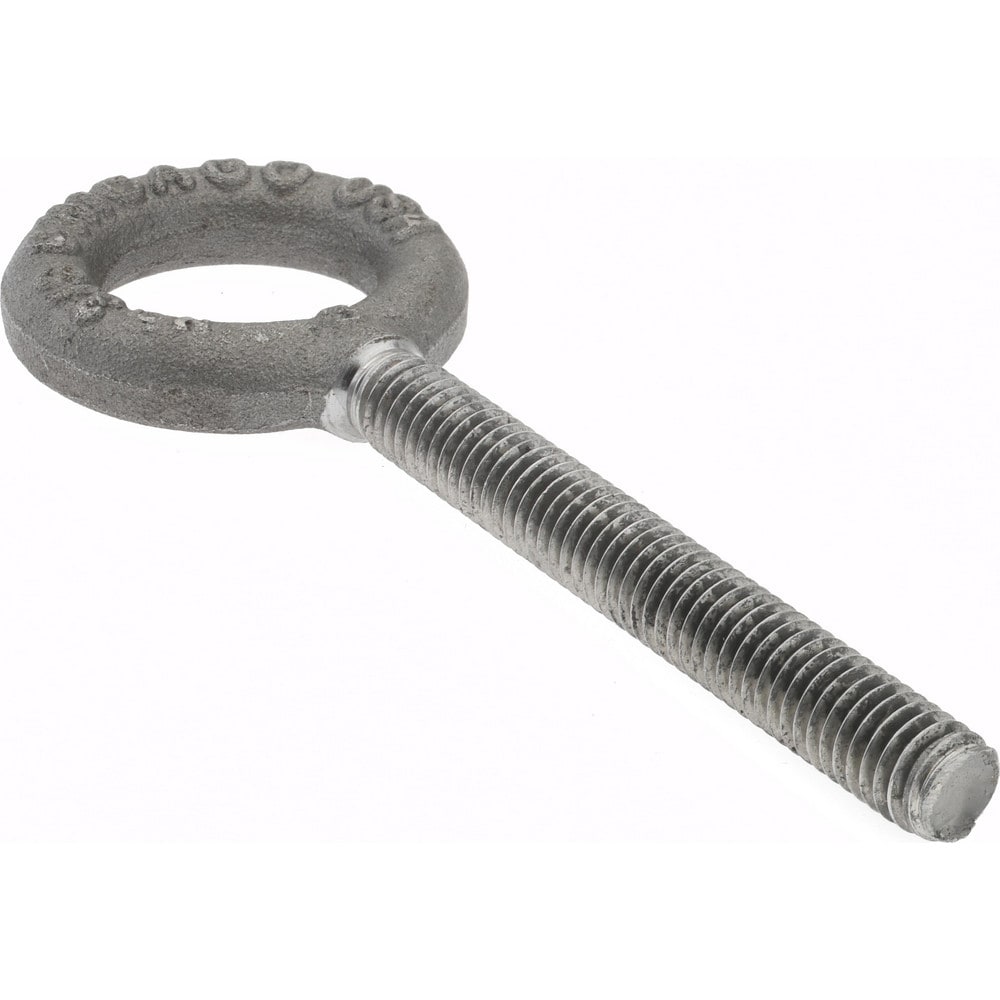 Gibraltar - Fixed Lifting Eye Bolt: Without Shoulder, 1,400 lb Capacity ...