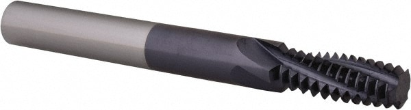 Allied Machine and Engineering TM50013 Helical Flute Thread Mill: 1/2-13, Internal, 4 Flute, 3/8" Shank Dia, Solid Carbide 