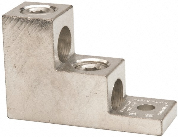 Thomas & Betts ASL30-21 Square Ring Terminal: Non-Insulated, 6 AWG, Compression Connection Image