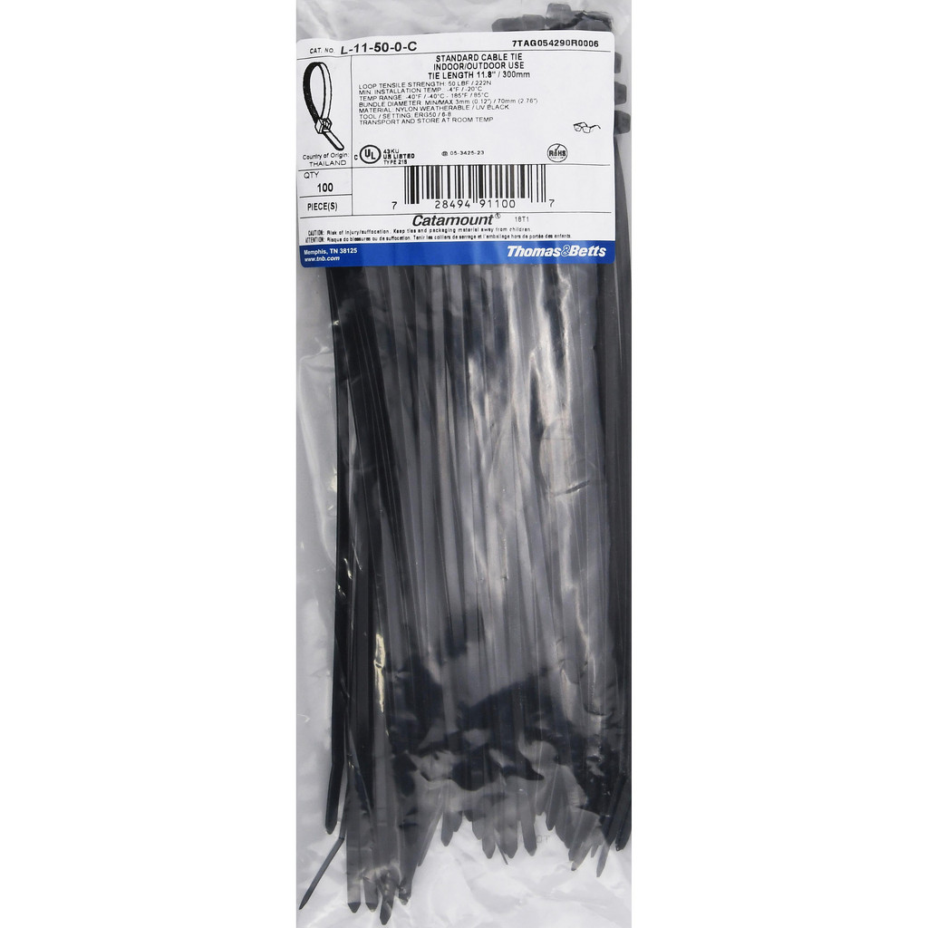 Thomas & Betts - Cable Tie: 11.1