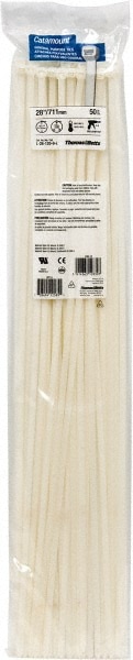 Thomas & Betts L-28-120-9-L Cable Tie Duty: 28" Long, Natural, Nylon, Standard Image