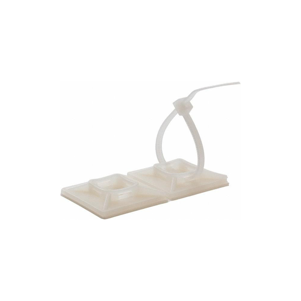 Lot De 200 Patins De Fixation Adhésifs Thomas & Betts MPNY-1000-9-C - Nylon, 1x1 Pouce