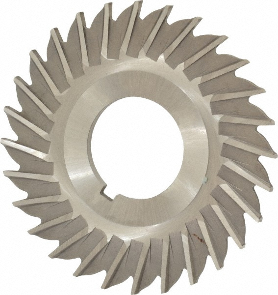 Made in USA SS2593 Side Chip Saw: 2-1/2" Blade Dia, 3/32" Blade Thickness, 7/8" Arbor Hole Dia, 28 Teeth, High Speed Steel Image