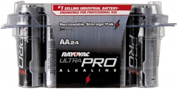 Standard Battery: Size AA, Alkaline