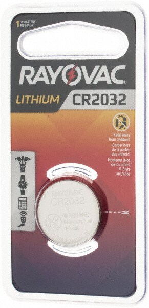 Batteries; IEC Number: CR2032