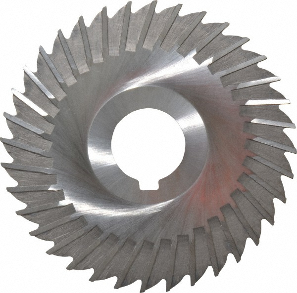 Made in USA SS462 Side Chip Saw: 4" Blade Dia, 1/16" Blade Thickness, 1" Arbor Hole Dia, 36 Teeth, High Speed Steel Image