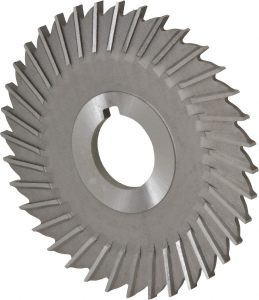 Made in USA SS4156 Side Chip Saw: 4" Blade Dia, 5/32" Blade Thickness, 1" Arbor Hole Dia, 36 Teeth, High Speed Steel Image
