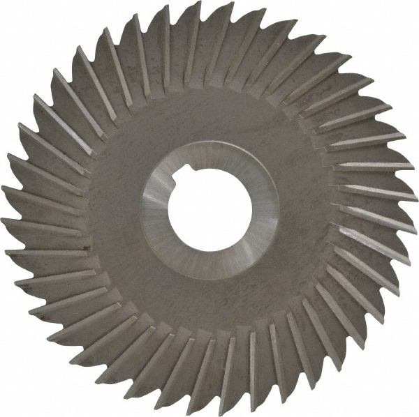 Made in USA SS5156 Side Chip Saw: 5" Blade Dia, 5/32" Blade Thickness, 1" Arbor Hole Dia, 40 Teeth, High Speed Steel Image