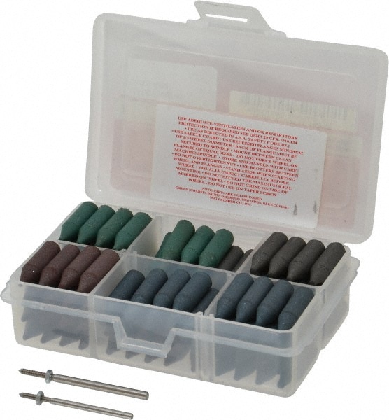 102 Piece Rubberized Abrasive Point Set