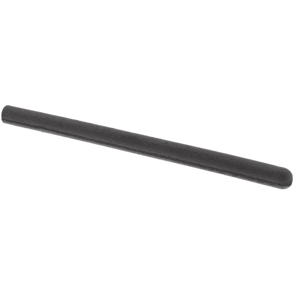Round Abrasive Stick: Silicon Carbide, 3/8" Wide, 3/8" Thick, 6" Long