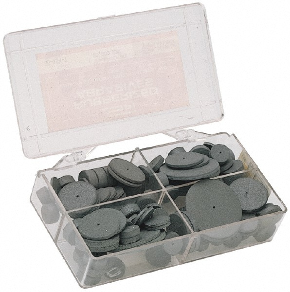 64 Piece Rubberized Abrasive Point and Wheel Set