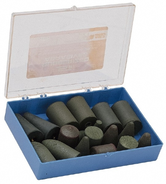 20 Piece Rubberized Abrasive Point Set