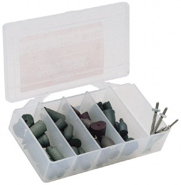 102 Piece Rubberized Abrasive Point Set